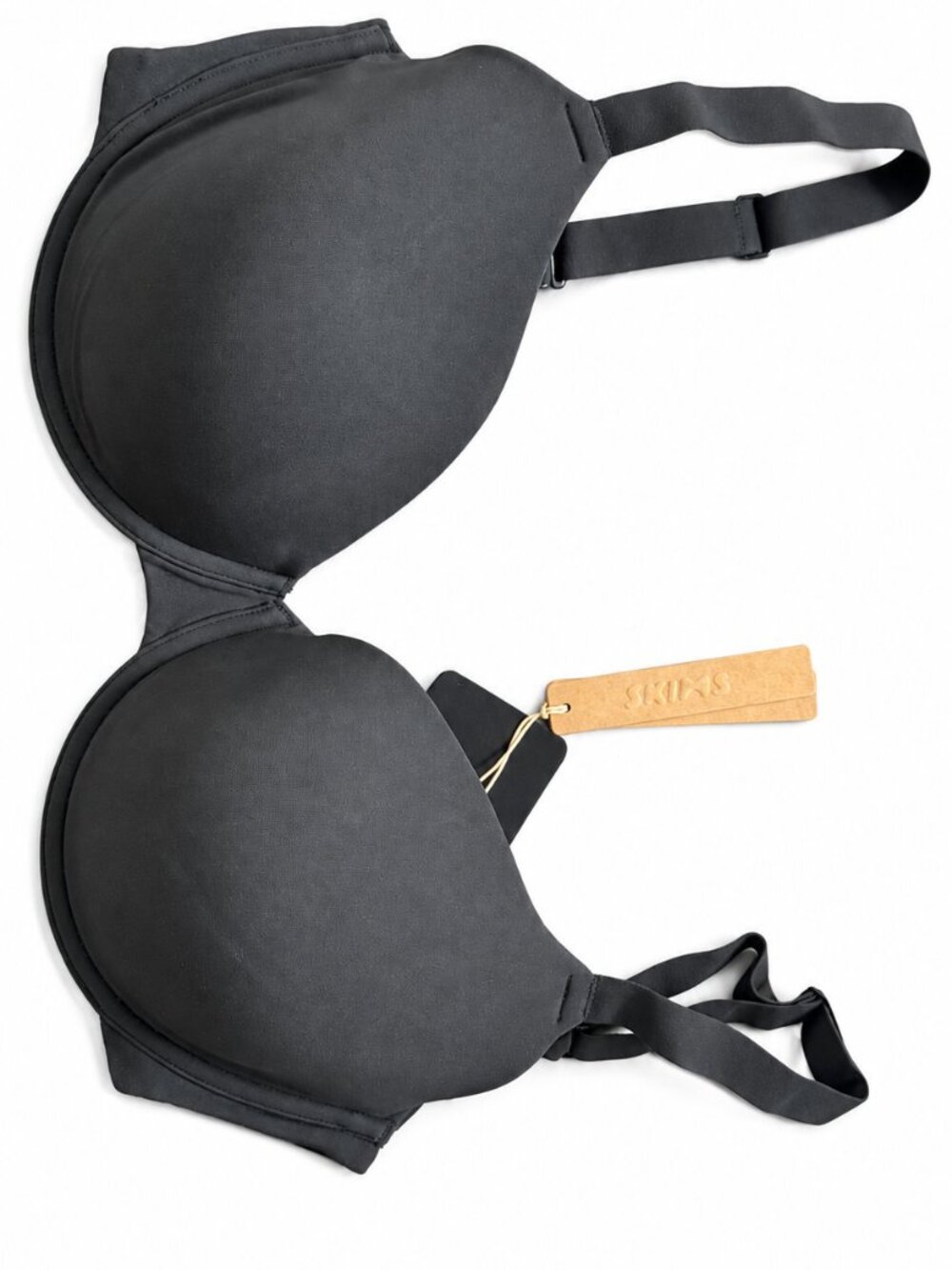 SKIMS Fits Everybody T-Shirt Bra Onyx 36DDDD NWT